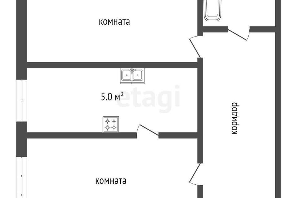 квартира г Выкса рп Шиморское ул Ленина 6 Выкса городской округ фото 7