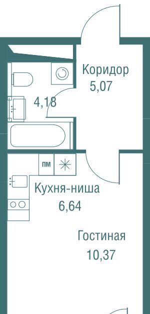 квартира г Одинцово ЖК «Одинбург» Одинцово фото 4