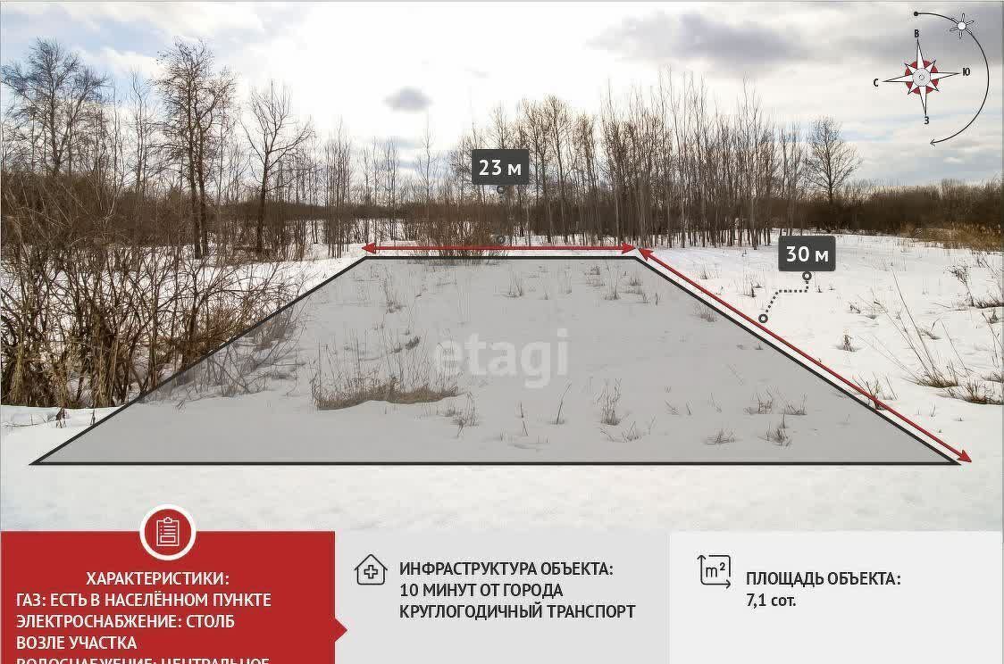 земля г Тюмень р-н Центральный снт Царево фото 13