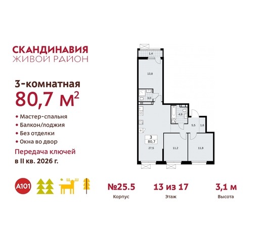 жилой район «Скандинавия» Сосенское, Бутово фото