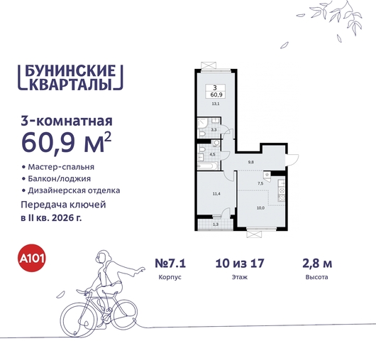 дом 2 ЖК Бунинские Кварталы метро Коммунарка метро Улица Горчакова Сосенское, Ольховая, Бунинская аллея фото