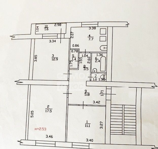 квартира г Горячий Ключ Развилка ул Ярославского 117/8 фото 1