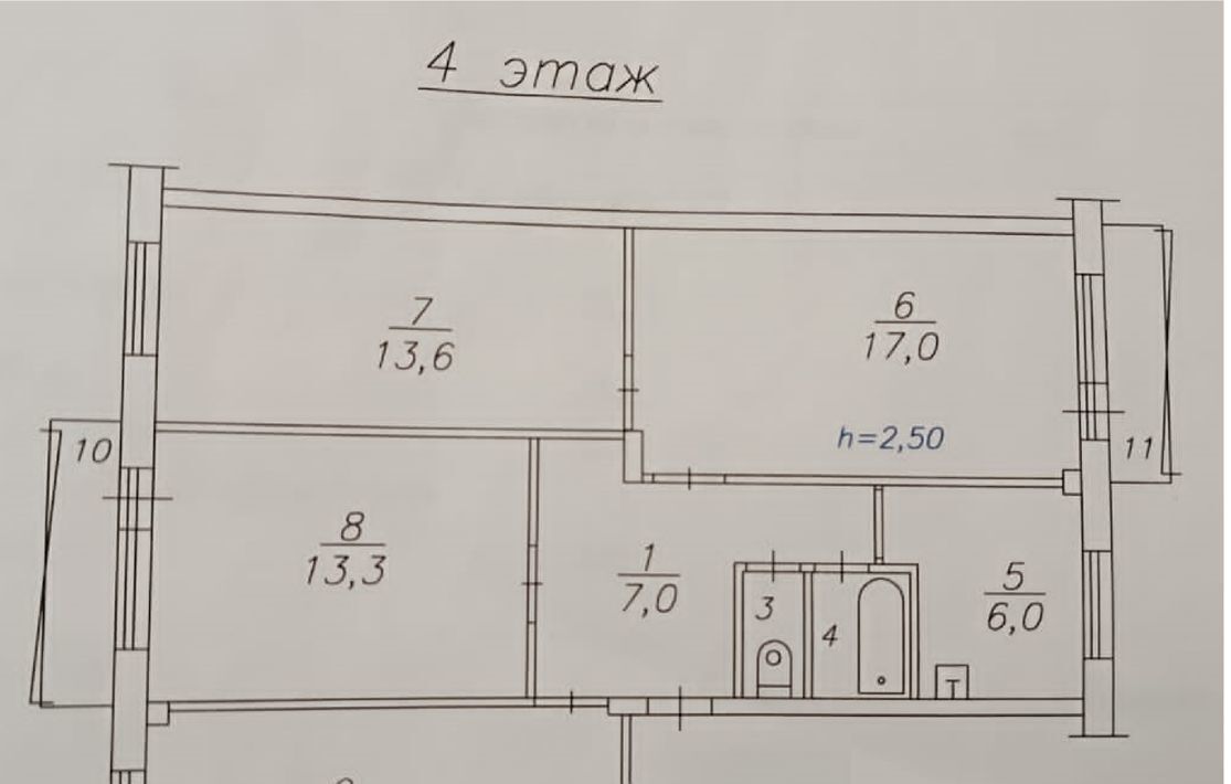 квартира г Красноярск р-н Кировский ул Академика Павлова 15 фото 2