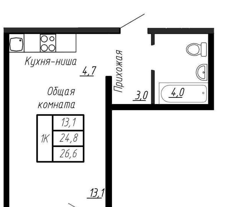 квартира р-н Тосненский п Тельмана ЖК «Сибирь» Рыбацкое фото 1