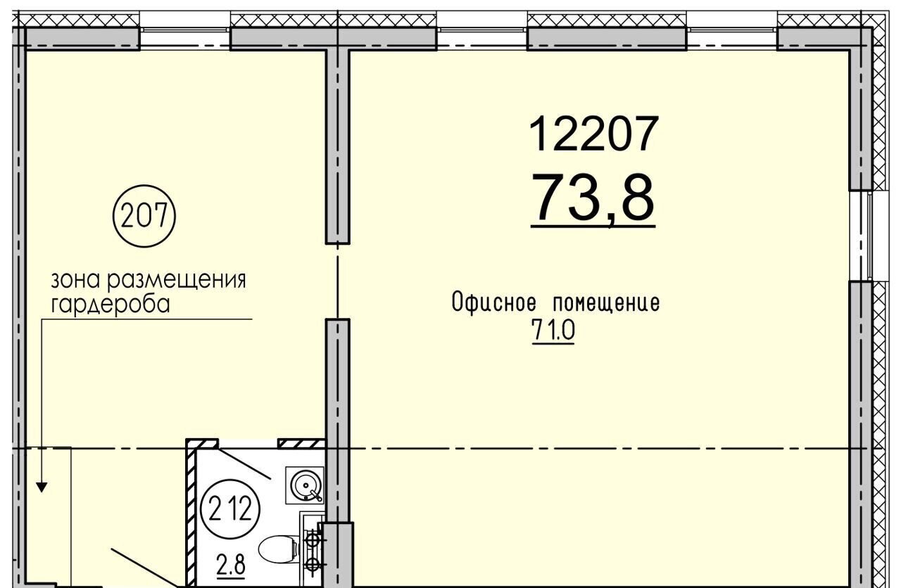 офис г Пенза Пенза-2 ул Яшиной 2 р-н Октябрьский фото 12