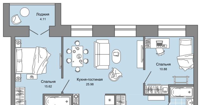 р-н Заволжский Новый Город 5 Центральный кв-л фото