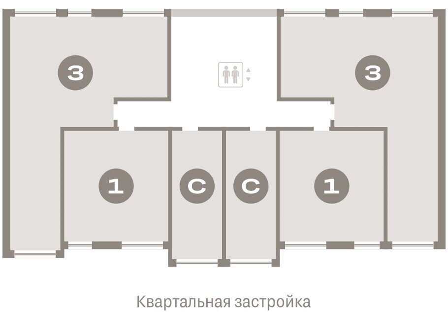 квартира г Тюмень ул Мысовская 26к/1 Центральный административный округ фото 2