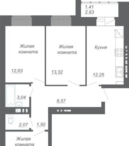 р-н Зеленодольский с Осиново ЖК «Радужный-2» Осиновское с/пос, Авиастроительная фото