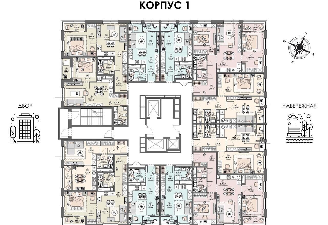 квартира г Пушкино ул Надсоновская жилой дом фото 2