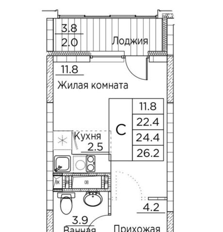 р-н Ленинский ул Расула Гамзатова 7к/3 фото