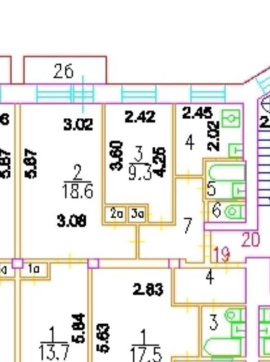 квартира г Москва метро Щелковская б-р Сиреневый 69к/1 фото 1