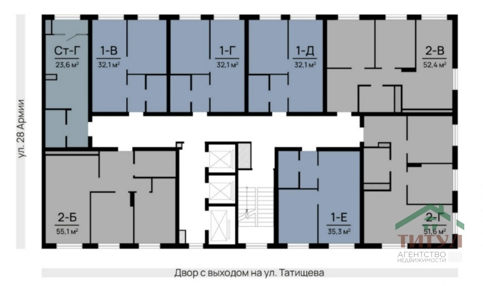 квартира г Астрахань р-н Ленинский ул Татищева 2б фото 8