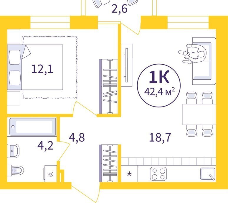 квартира г Екатеринбург р-н Орджоникидзевский Уралмаш улица 22-го Партсъезда, 5 фото 1