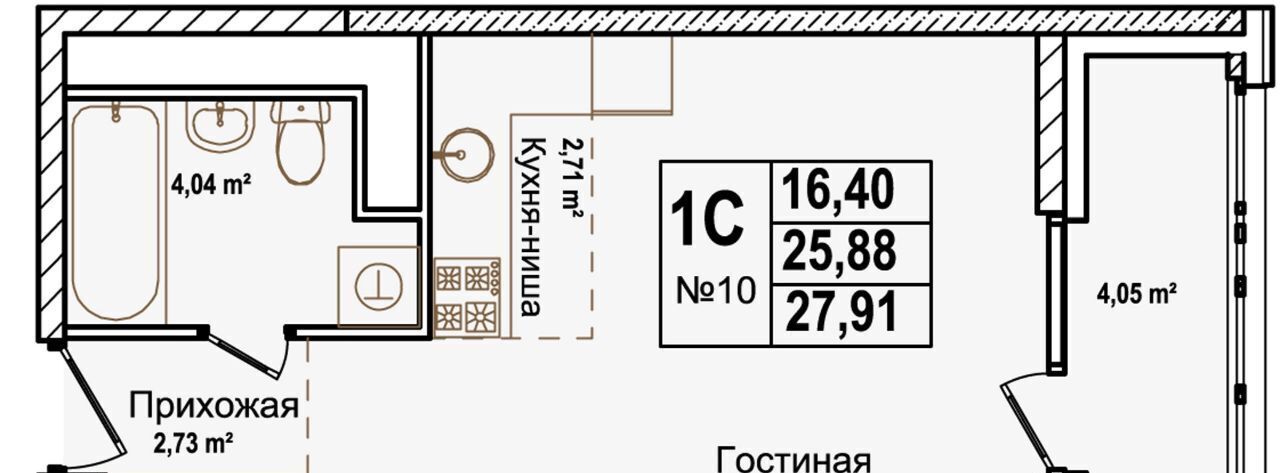 квартира г Нижний Новгород Буревестник ул Красных Зорь 23д фото 1