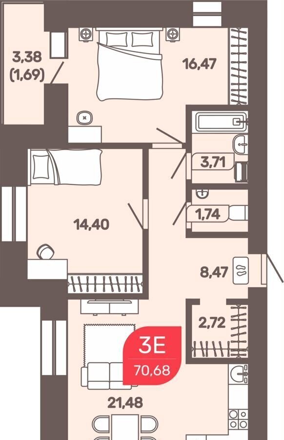 квартира г Чита р-н Железнодорожный тракт Романовский 31 Дома в мкр. Романовский фото 1