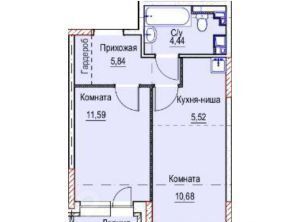 квартира г Ижевск р-н Ленинский ул 15-я 13 фото 1
