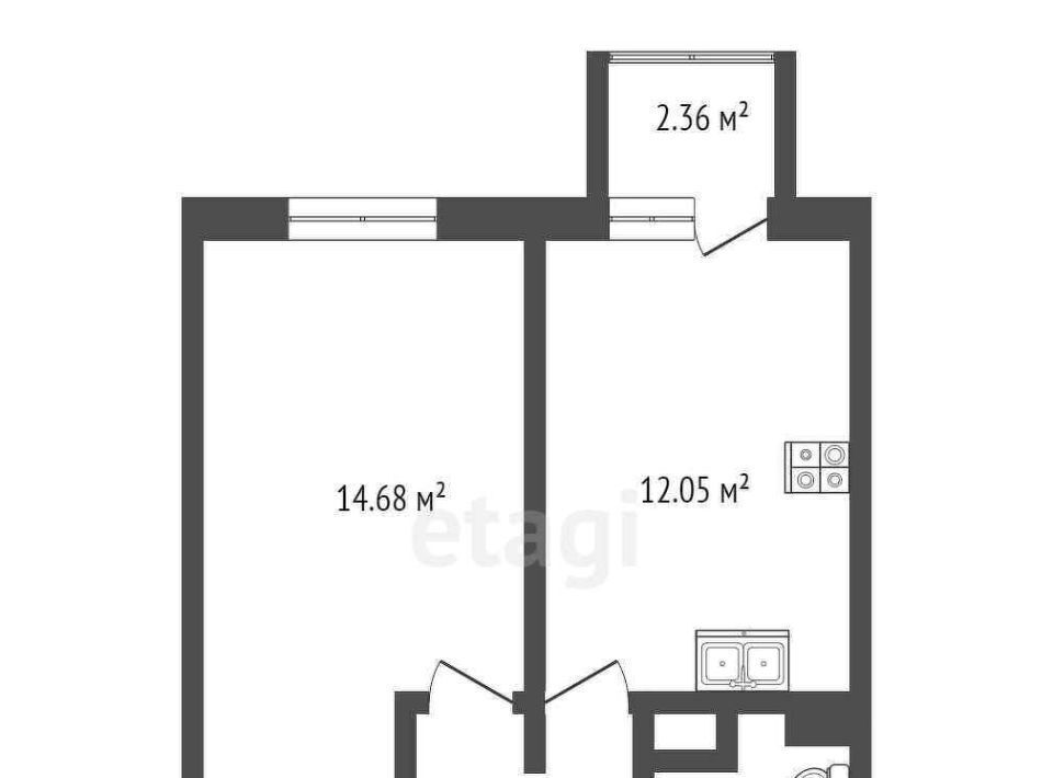 квартира г Евпатория ул им.60-летия ВЛКСМ 31/4 фото 2