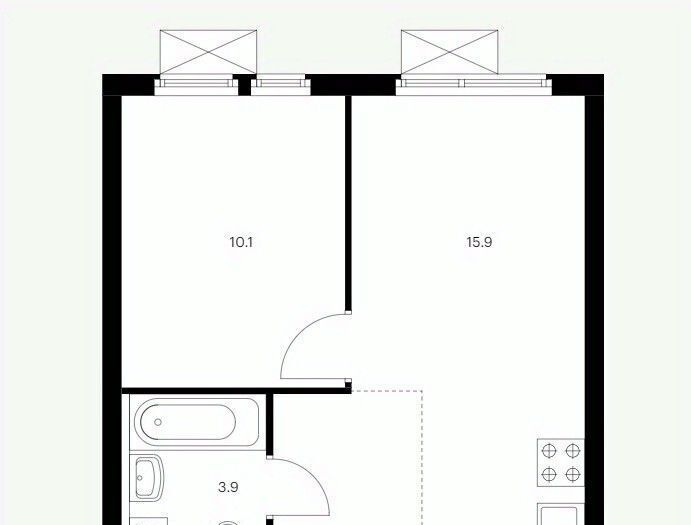 квартира г Котельники р-н мкр Парковый Белая Дача парк 9/1 Котельники фото 1