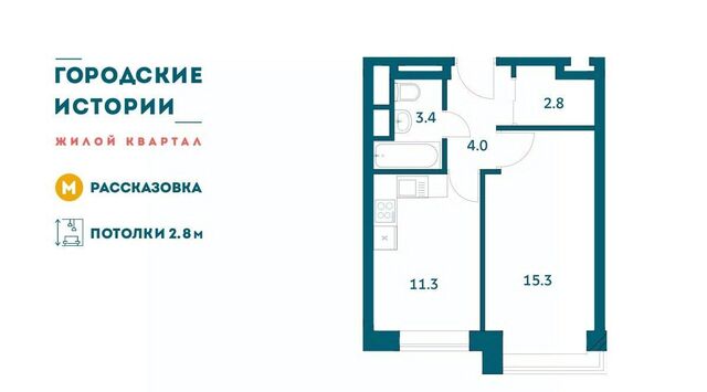 ЖК «Городские истории» метро Рассказовка фото