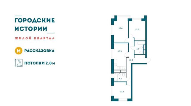 ЖК «Городские истории» метро Рассказовка фото