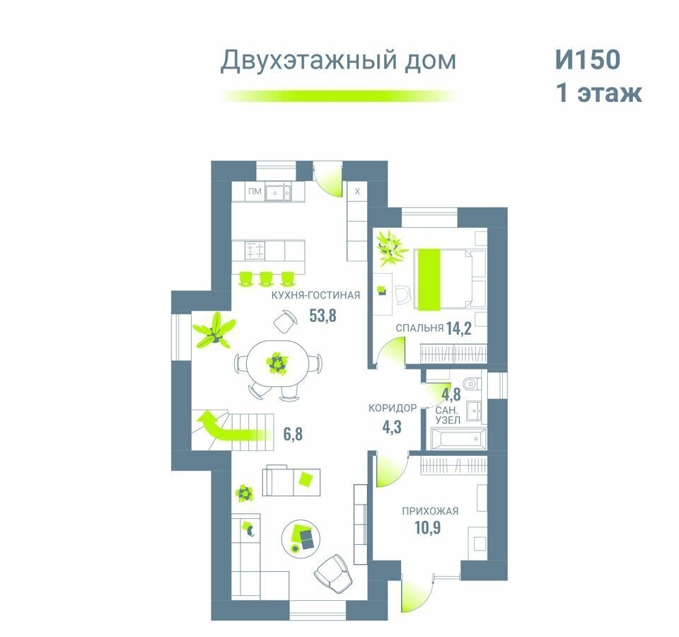 дом р-н Сосновский п Терема ул Лодыгина Кременкульское сельское поселение, Челябинск фото 3