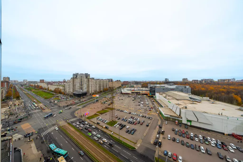 квартира г Санкт-Петербург метро Пионерская пр-кт Коломяжский 15к/2 Ленинградская область фото 34