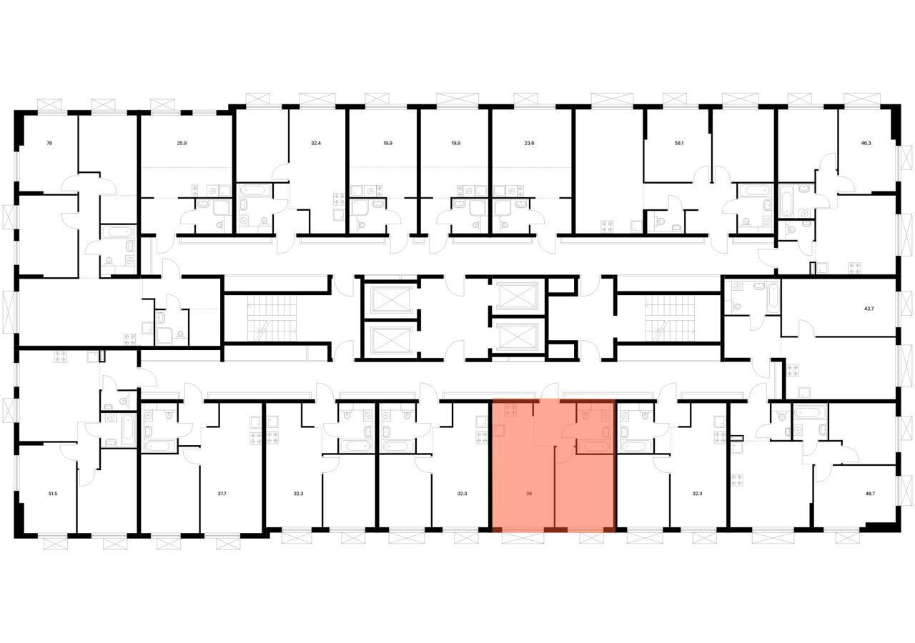 квартира г Москва ул Новая 1/10 Котельники, корп. 11-12, Московская область фото 2