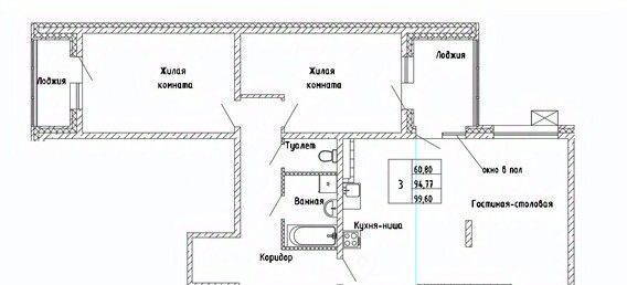 квартира г Южно-Сахалинск ЖК «Горизонт» фото 1