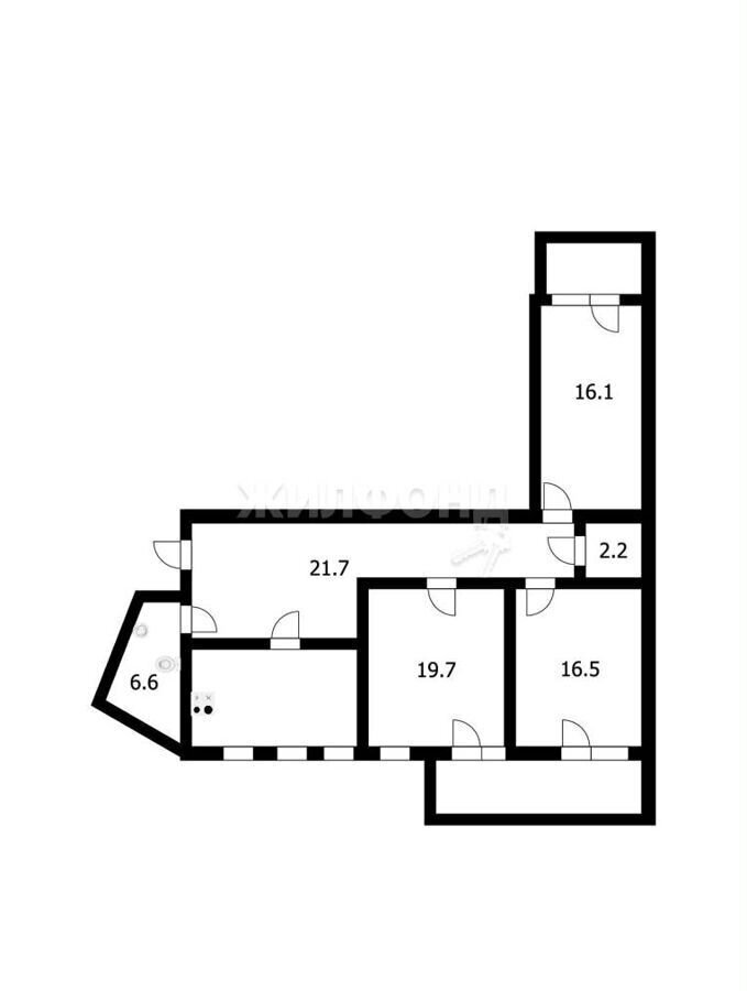 квартира г Тольятти р-н Автозаводский 15-й квартал б-р Космонавтов 9а фото 19