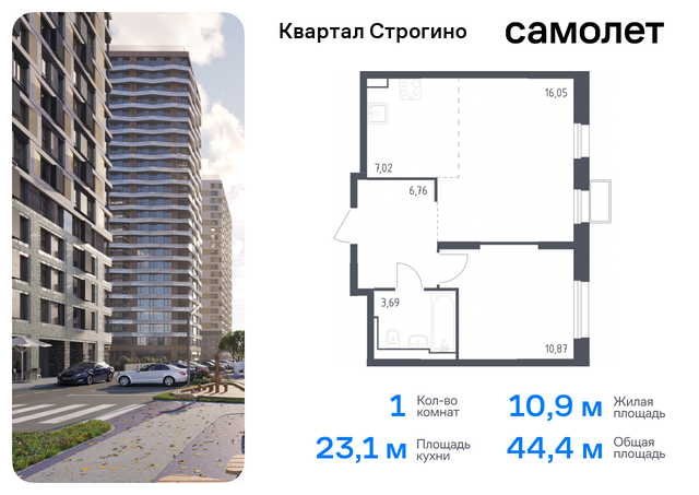 жилой комплекс Квартал Строгино, к 2, Красногорский р-н, Строгино фото