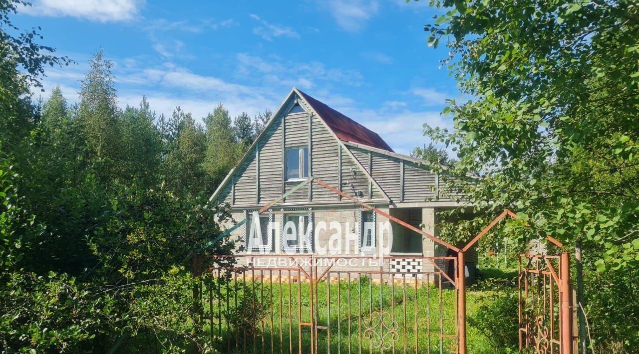 дом р-н Волховский массив Пупышево снт Лесное-1 Кисельнинское с/пос, 2-я линия фото 1