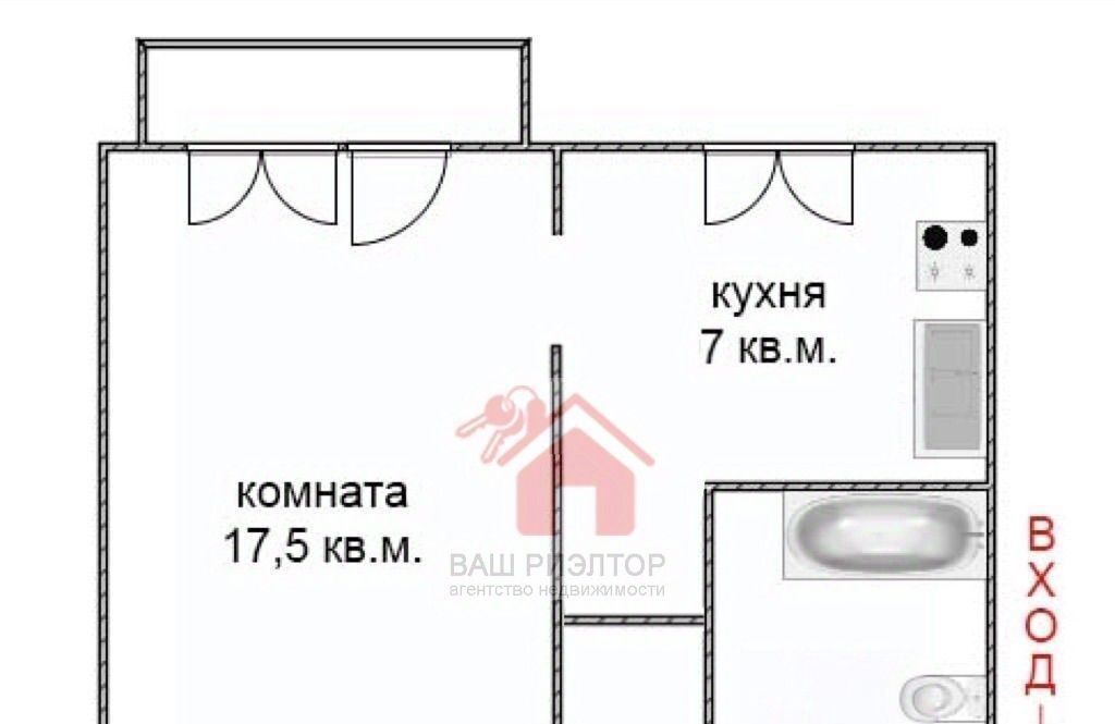 квартира г Самара Безымянка ул Севастопольская 11 фото 12