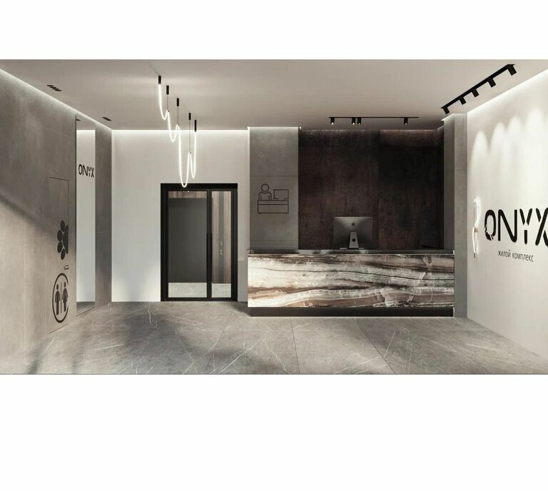 квартира г Хабаровск р-н Индустриальный ул Шеронова 20 ЖК «ONYX» фото 11