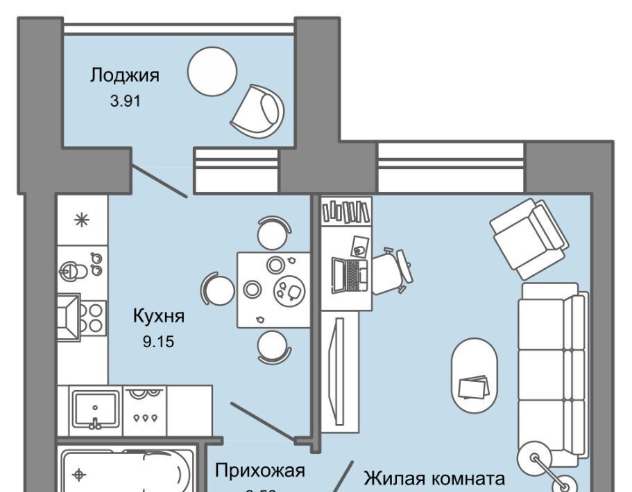 квартира г Киров р-н Ленинский ЖК Урванцево Знак жилой комплекс фото 1