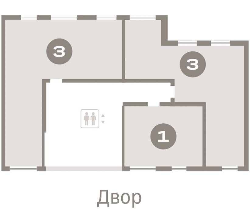 квартира г Екатеринбург Чкаловская Академический 19-й квартал, микрорайон Академический фото 2