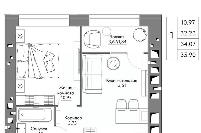 р-н Октябрьский Жилыеы Острова кв-л фото
