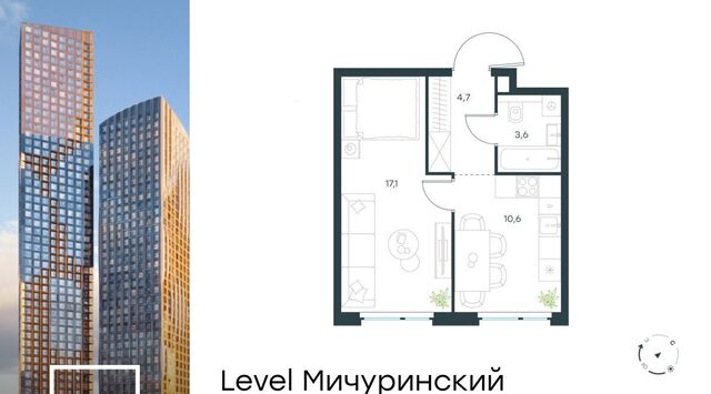 ЖК Левел Мичуринский к 9 фото