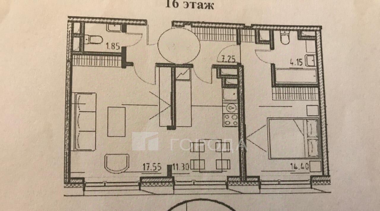 квартира г Москва метро Кунцевская ул Кастанаевская 66 фото 2