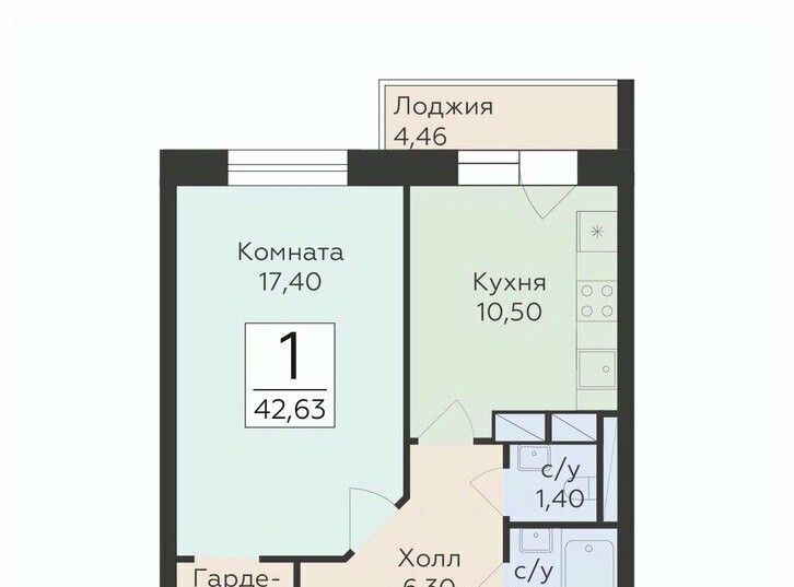 квартира г Ивантеевка снт Родники Удельная, Родники жилой комплекс, Раменский городской округ фото 1