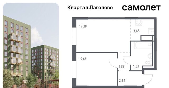 Квартал Лаголово 1 Лаголовское с/пос, Проспект Ветеранов фото