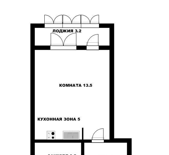 квартира г Уфа р-н Ленинский ул Асхата Мирзагитова 10 фото 2