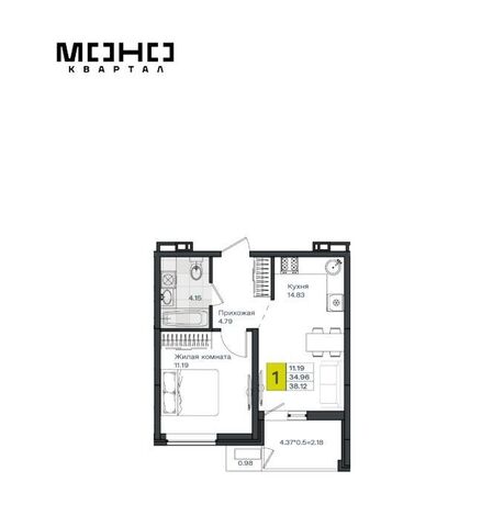 п Березовый р-н Прикубанский ЖК «Молодежный-2» фото