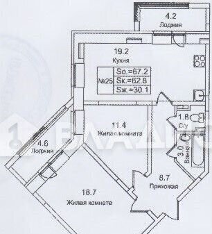 квартира городской округ Истра д Высоково ЖК «Малая Истра» 24 Истра фото 18