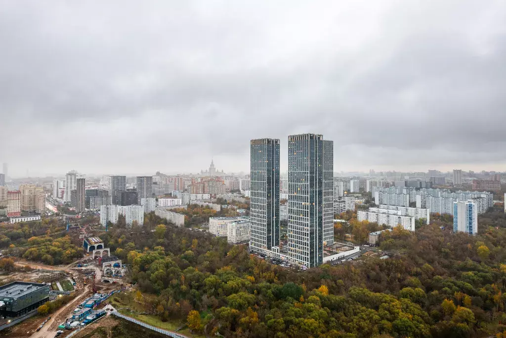 квартира г Москва метро Аминьевская ул Василия Ланового 1к/2 Московская область фото 22