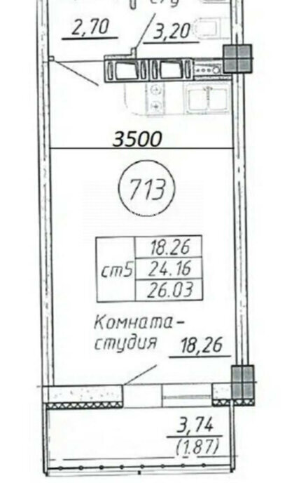 квартира г Санкт-Петербург ш Пулковское 14с/6 Звёздная фото 16