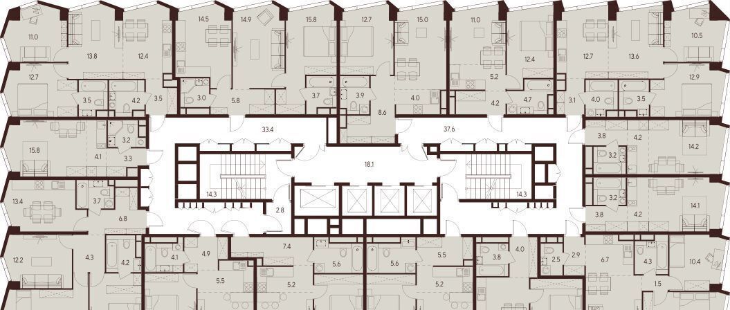 квартира г Москва метро Зорге ул Куусинена 21а вл. 21 фото 2