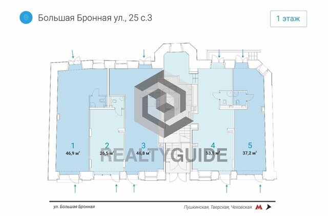 метро Тверская ул Большая Бронная 25с/3 фото