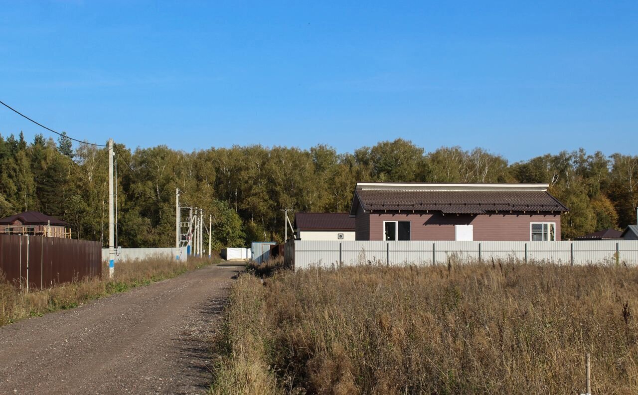 земля городской округ Домодедово 9762 км, коттеджный пос. Ивушкино, д. Матчино, Новокаширское шоссе фото 3