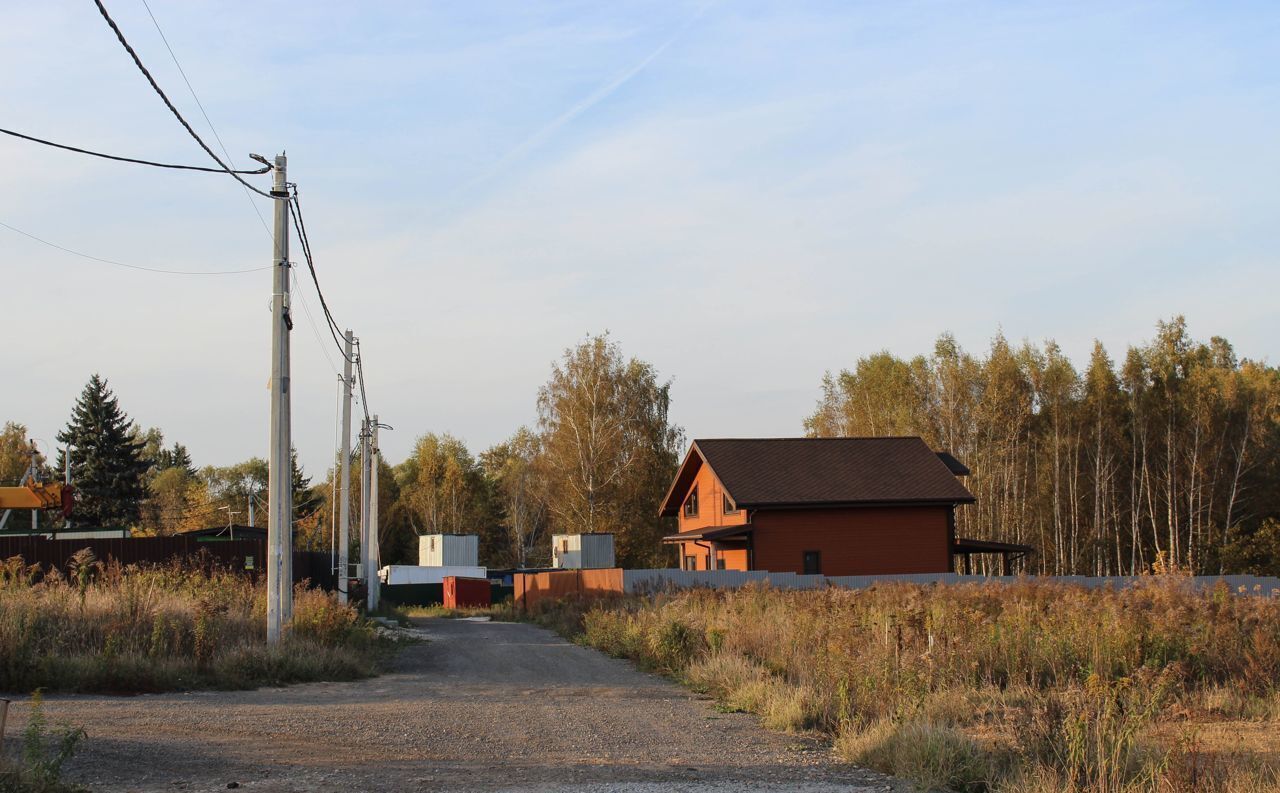 земля городской округ Домодедово 9762 км, коттеджный пос. Ивушкино, д. Матчино, Новокаширское шоссе фото 5