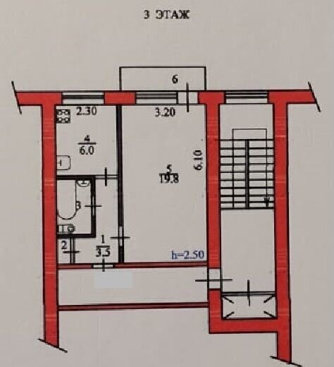 квартира г Пенза Пенза 3 ул Минская 1 р-н Октябрьский фото 18